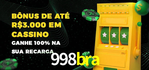 998bra melhor bônus de depósito